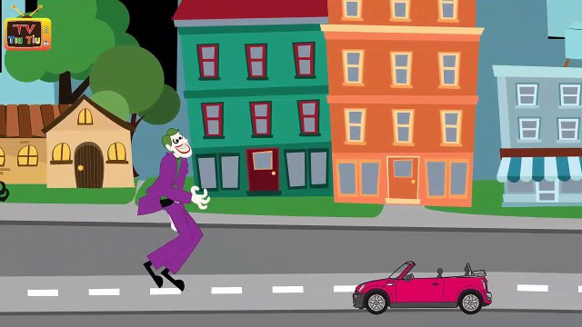 Superheroes Peppa Pig vs Venom vs Joker Crying in Prison # Finger Family Nursery Rhymes_3