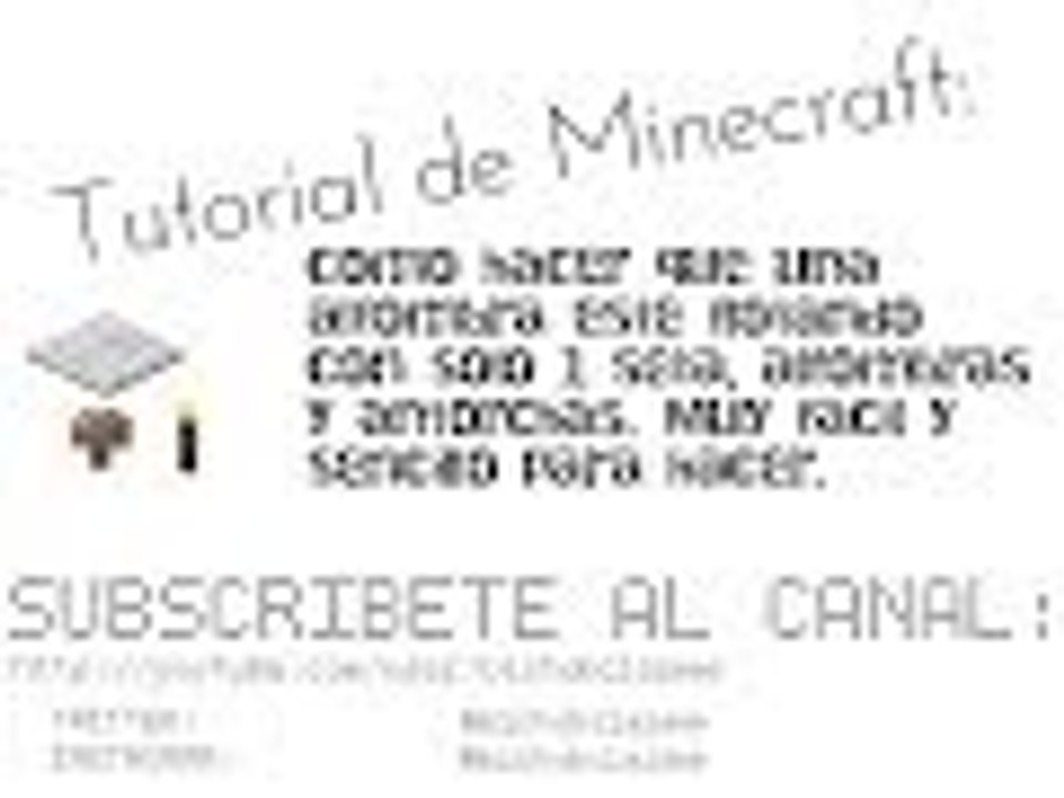 Tutorial Sencillito Y Rapidito de Minecraft |  COMO HACER QUE UNA ALFOMBR FLOTE