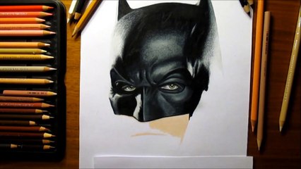 Speed Drawing of Ben Affleck as Batman