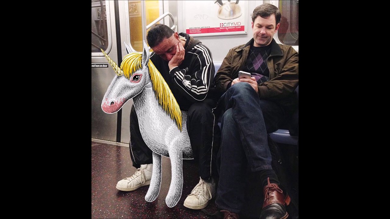 Des monstres dans le métro