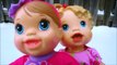 BABY ALIVE Dolls First Snow Playing at the Park Baby Alive Dolls Video by Disney Toys Collector