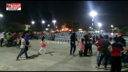 بالفيديو.. شوارع دمنهور بالبحيرة تتحول لكرنفالات للاحتفال بثانى أيام العيد