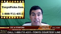 Stanford Cardinal vs. USC Trojans Free Pick Prediction NCAA College Football Odds Preview 9-17-2016