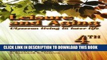 [PDF] Leisure and Aging: Ulyssean Living in Later Life Full Online