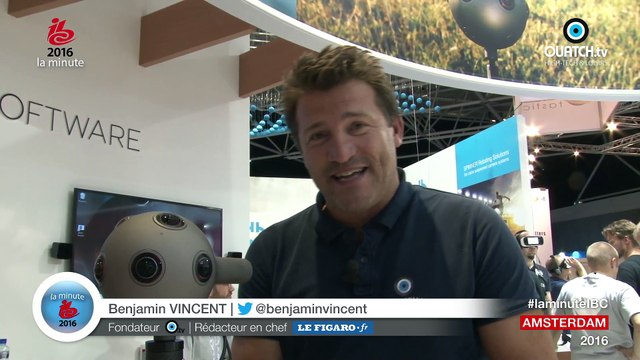 la minute IBC S03E17 : Nokia OZO : et maintenant, la VR à 360° en direct