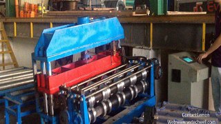 lift elevator roll forming machine  with lifting up and down