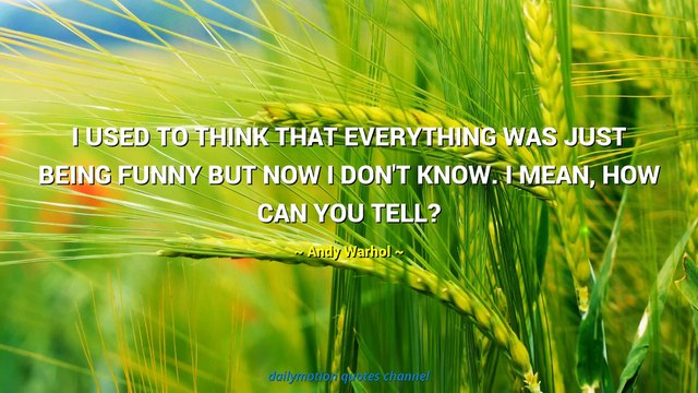 Andy Warhol Quotes #2