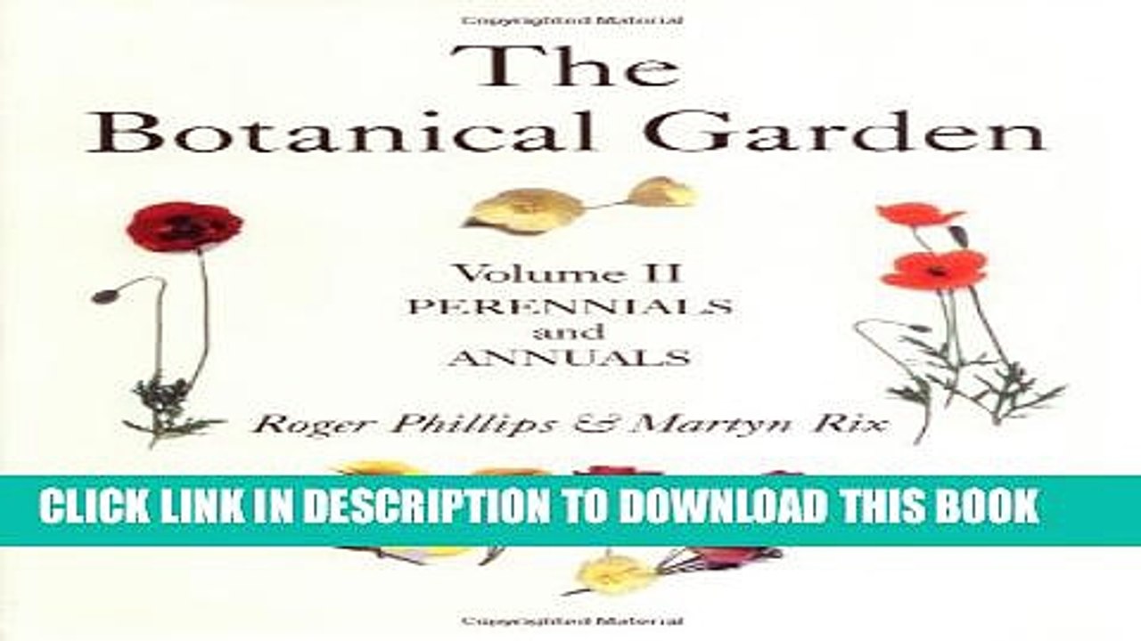 [PDF] The Botanical Garden: Volume II: Perennials and Annuals Popular Colection