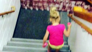 Baby Girl training with mom