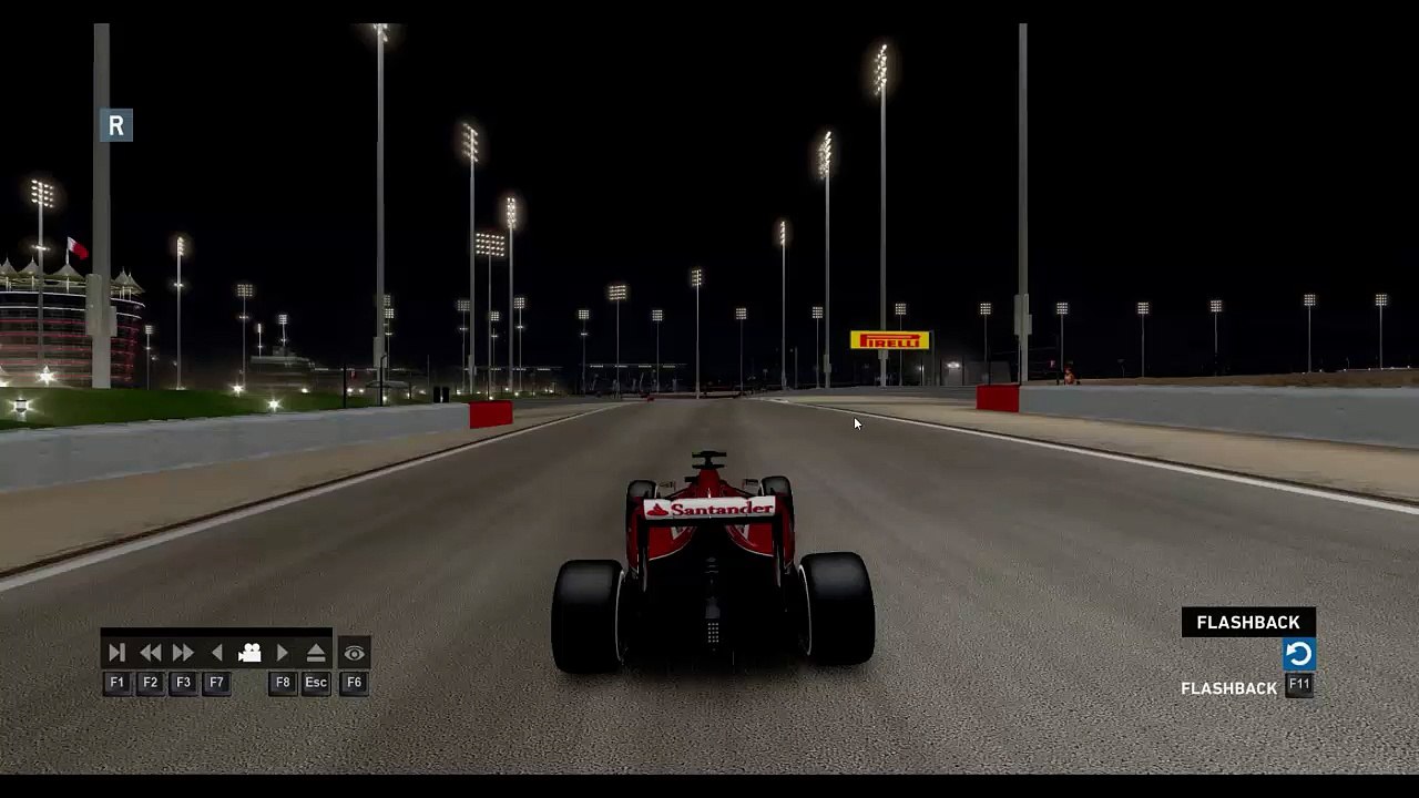 Formula 1 drift video test