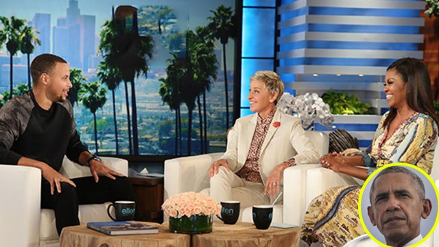 Michelle Obama Mocks Barack Obama on Ellen Show
