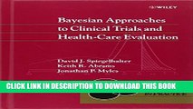 [PDF] Bayesian Approaches to Clinical Trials and Health-Care Evaluation Popular Online