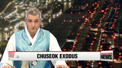 Traffic building on first morning of Chuseok holiday