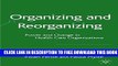 New Book Organizing and Reorganizing: Power and Change in Health Care Organizations