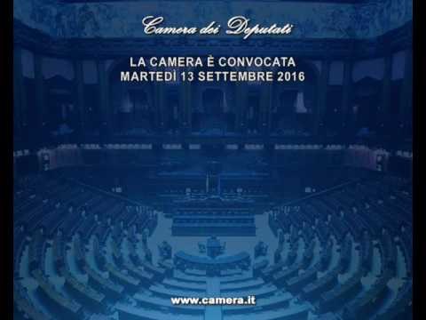 Roma - Camera - 17^ Legislatura - 671^ seduta -1- (13..09.16)