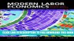 New Book Modern Labor Economics: Theory and Public Policy