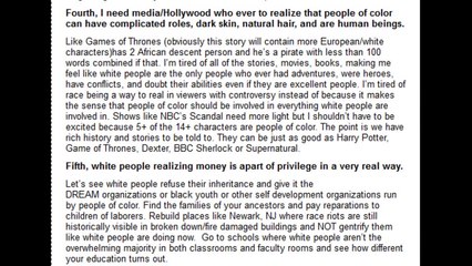 Tumblrisms White Privilege