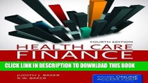 New Book Health Care Finance: Basic Tools for Nonfinancial Managers (Health Care Finance (Baker))