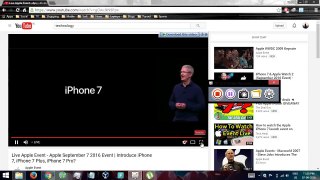 Apple September Event 2016 - iPhone 7 and iPhone 7 Plus Launching - 45 Minute Video - FunTrnz_1