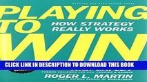 [PDF] Playing to Win: How Strategy Really Works Popular Colection