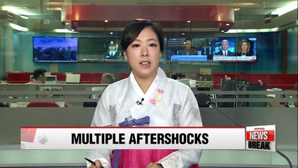 Download Video: Korea's strongest ever earthquake triggers almost 300 aftershocks