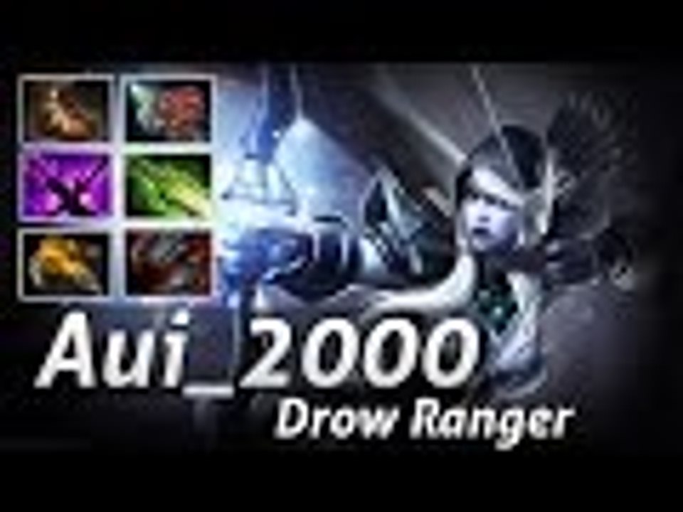 Dota 2 - Aui2000- Drow Ranger Build Ethereal Blade Highlights