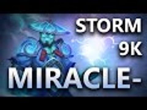 Dota 2 - Miracle- Storm Spirit 31 Skill Max Ganker- Highlights