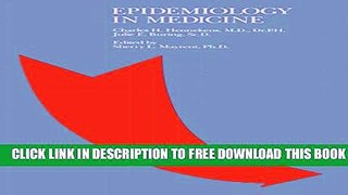 New Book Epidemiology in Medicine