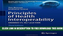New Book Principles of Health Interoperability: SNOMED CT, HL7 and FHIR