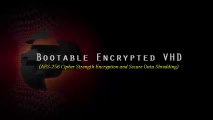 Bootable Encrypted VHD (AES-256) (Disk Wipe Included)