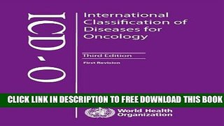 Collection Book International Classification of Diseases for Oncology