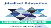 [PDF] Medical Education: Developing a Curriculum for Practice Full Collection