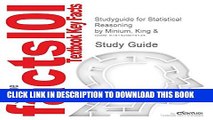 [PDF] Studyguide for Statistical Reasoning by Minium, King  , ISBN 9780471211877 Popular Online