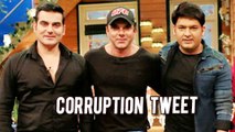 Arbaaz Khan & Sohail Khan Support Of Kapil Sharma | Corruption Tweet