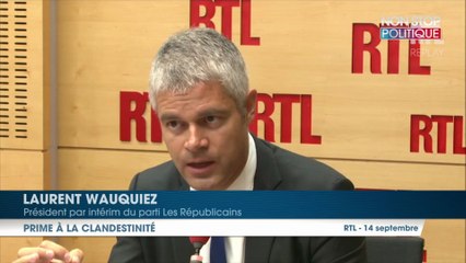 Laurent Wauquiez accuse le gouvernement d’offrir ‘’une prime à la clandestinité’’ aux réfugiés