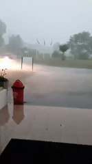 Orages du 13 septembre 2016 : vent et grêle à Cassen