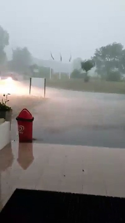 Orages du 13 septembre 2016 : vent et grêle à Cassen