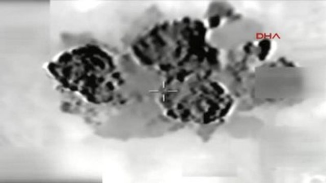 Hakkari Merkez Güney Kırsalındaki PKK Hedeflerine Hava Harekatı