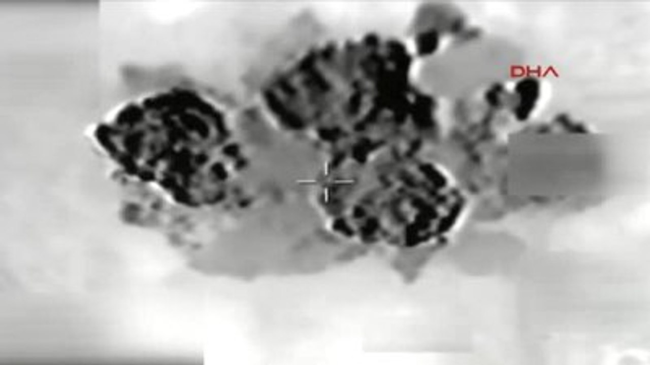 Hakkari Merkez Güney Kırsalındaki PKK Hedeflerine Hava Harekatı