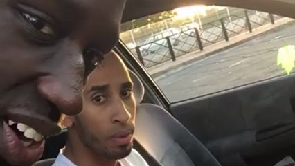 Quand ton pote vient te chercher en voiture