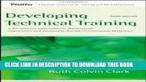 [PDF] Developing Technical Training: A Structured Approach for Developing Classroom and
