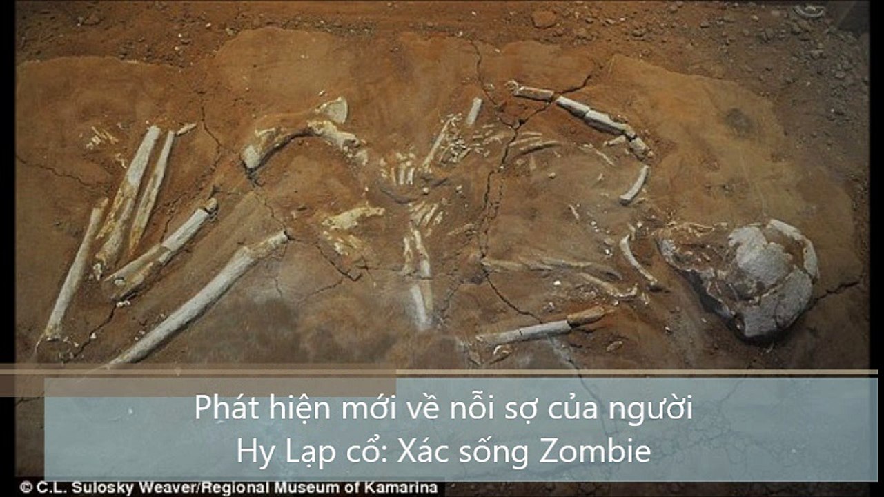 Phát hiện mới về nỗi sợ của người Hy Lạp cổ, Xác sống Zombie
