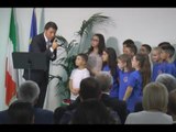 San Tammaro (CE) - Renzi inaugura la scuola 