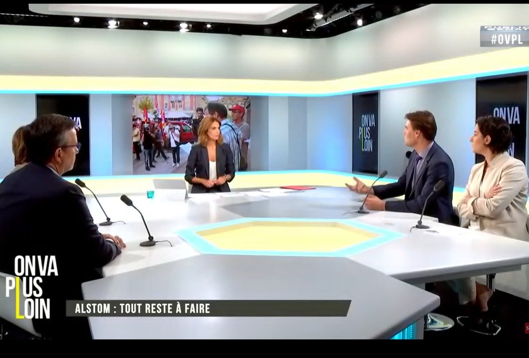 Alstom, Made in France, Compétitivité : Quelle politique industrielle ? "On va plus loin" sur Public Sénat avec Denis Ferrand - sept 2016