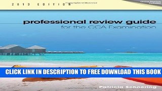 Collection Book Professional Review Guide for the CCA Examination, 2013 Edition