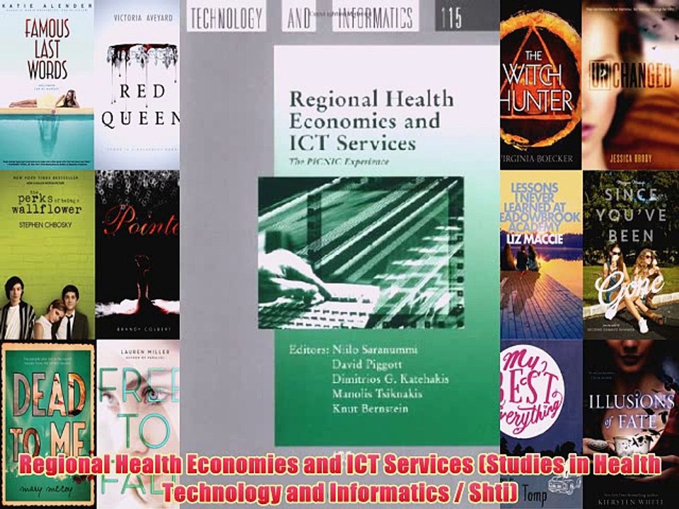 [PDF] Regional Health Economies and ICT Services (Studies in Health Technology and Informatics