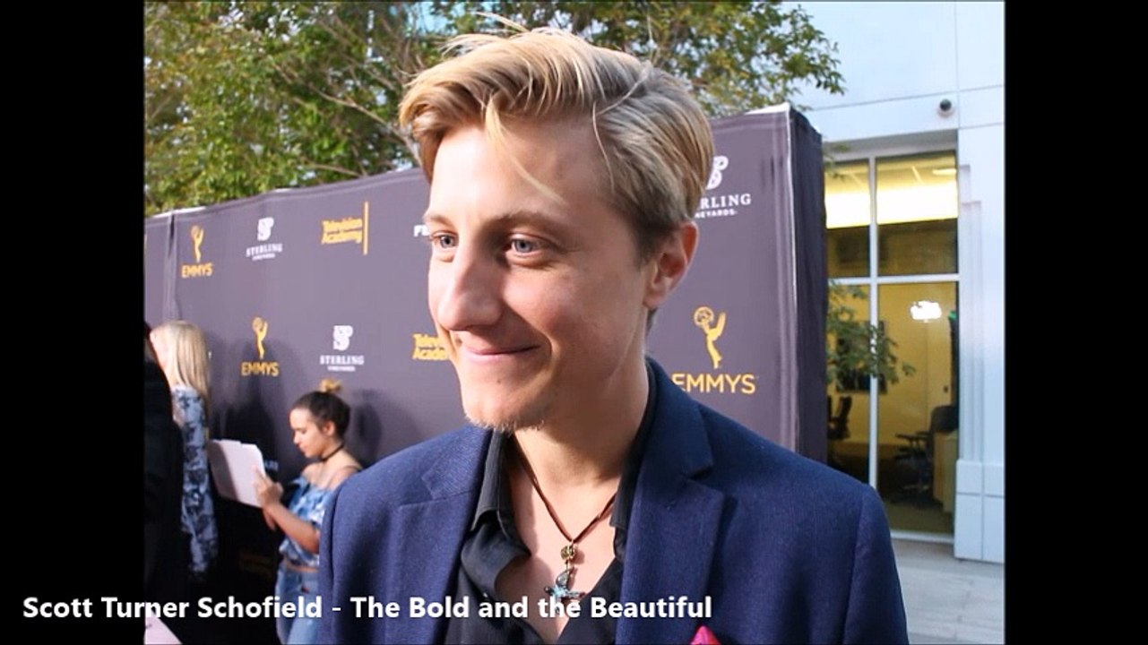 Scott Turner Schofield - The Bold and the Beautiful at 2016 Daytime Emmys Reception