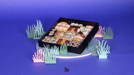 Pin-up Food : la Black Box Classic Sushi Shop
