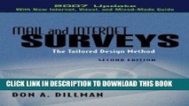 [PDF] Mail and Internet Surveys: The Tailored Design Method -- 2007 Update with New Internet,
