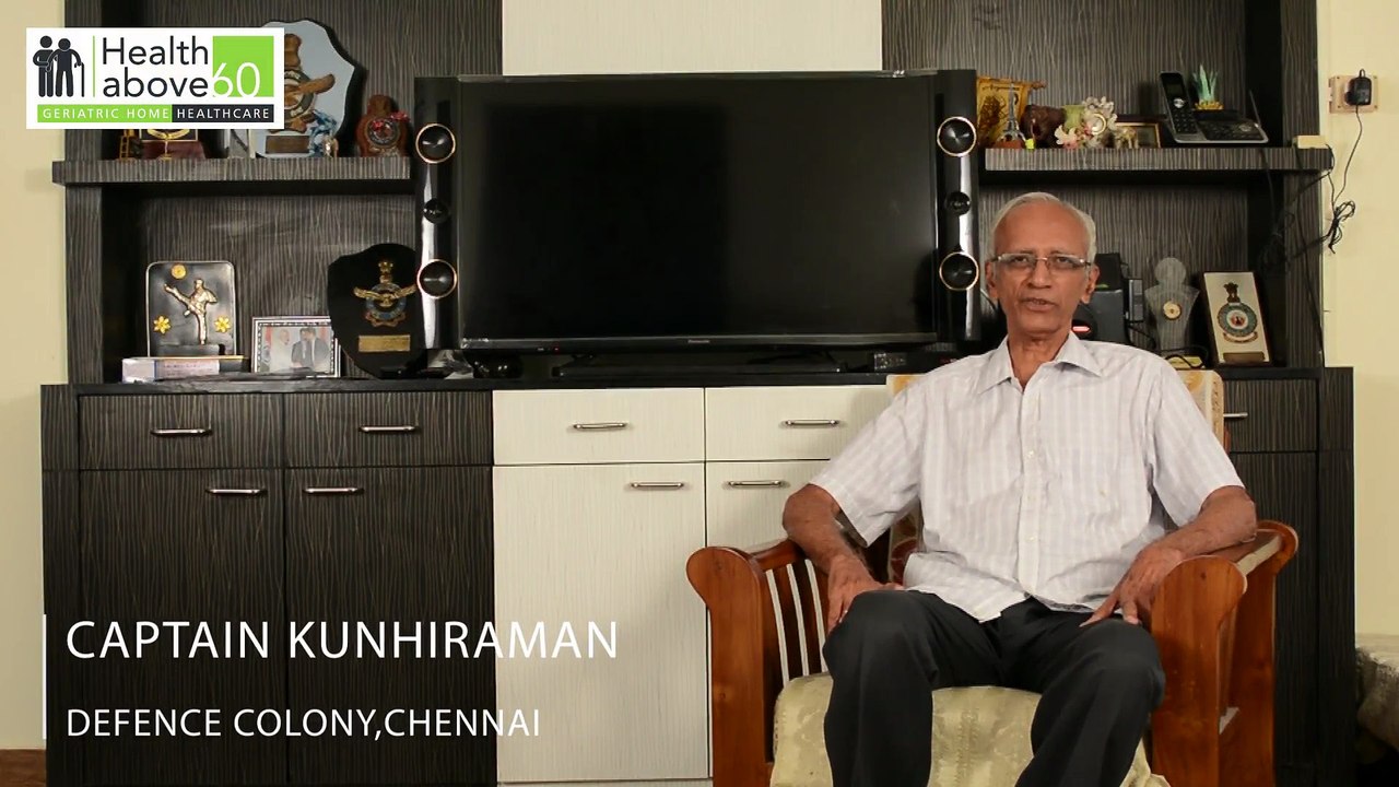 Healthabove60-Feedback from Captain Kunhiraman